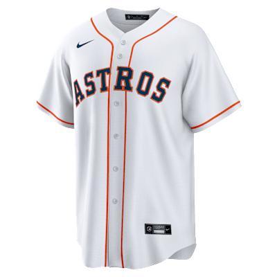 Men's Nike Yainer Diaz White Houston Astros Home Replica Jersey, Size: Medium Product Image