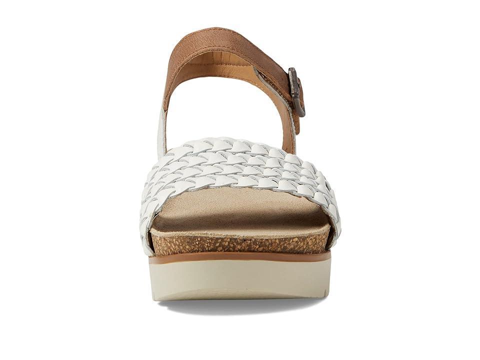 Josef Seibel Womens Clea 16 Woven Leather Platform Sandals Product Image