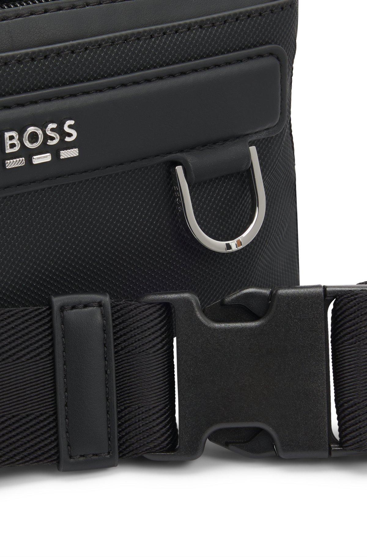 BOSS - Belt bag with logo trim - Black Product Image