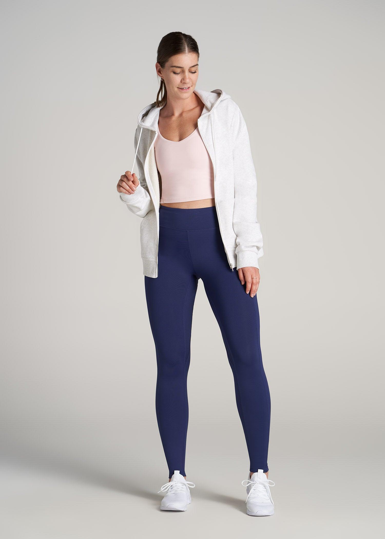 Bella Outer-Pocket Tall Women's Legging in Midnight Blue Product Image
