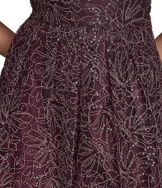 Donna Karan Embellished Sequin Midi Dress Product Image