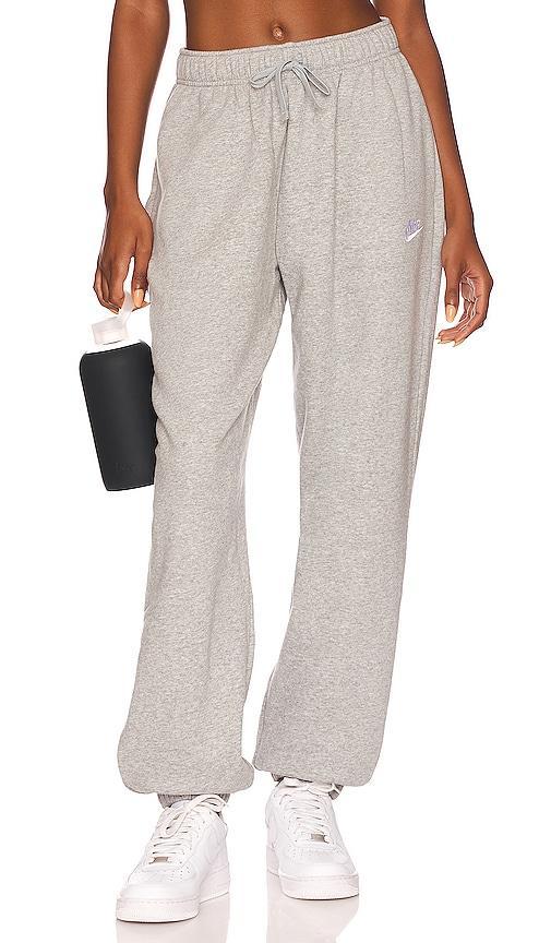 Women's Nike Sportswear Oversized Club Fleece Sweatpants, Size: Small, Black Product Image