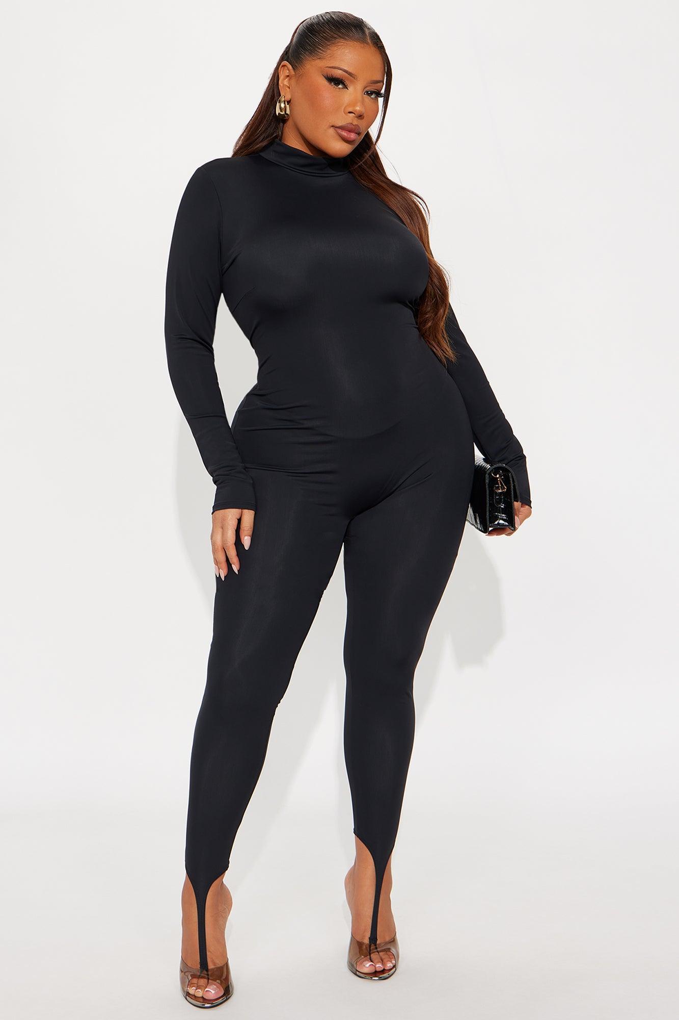 Your Favorite Toe Ring Jumpsuit - Black Product Image