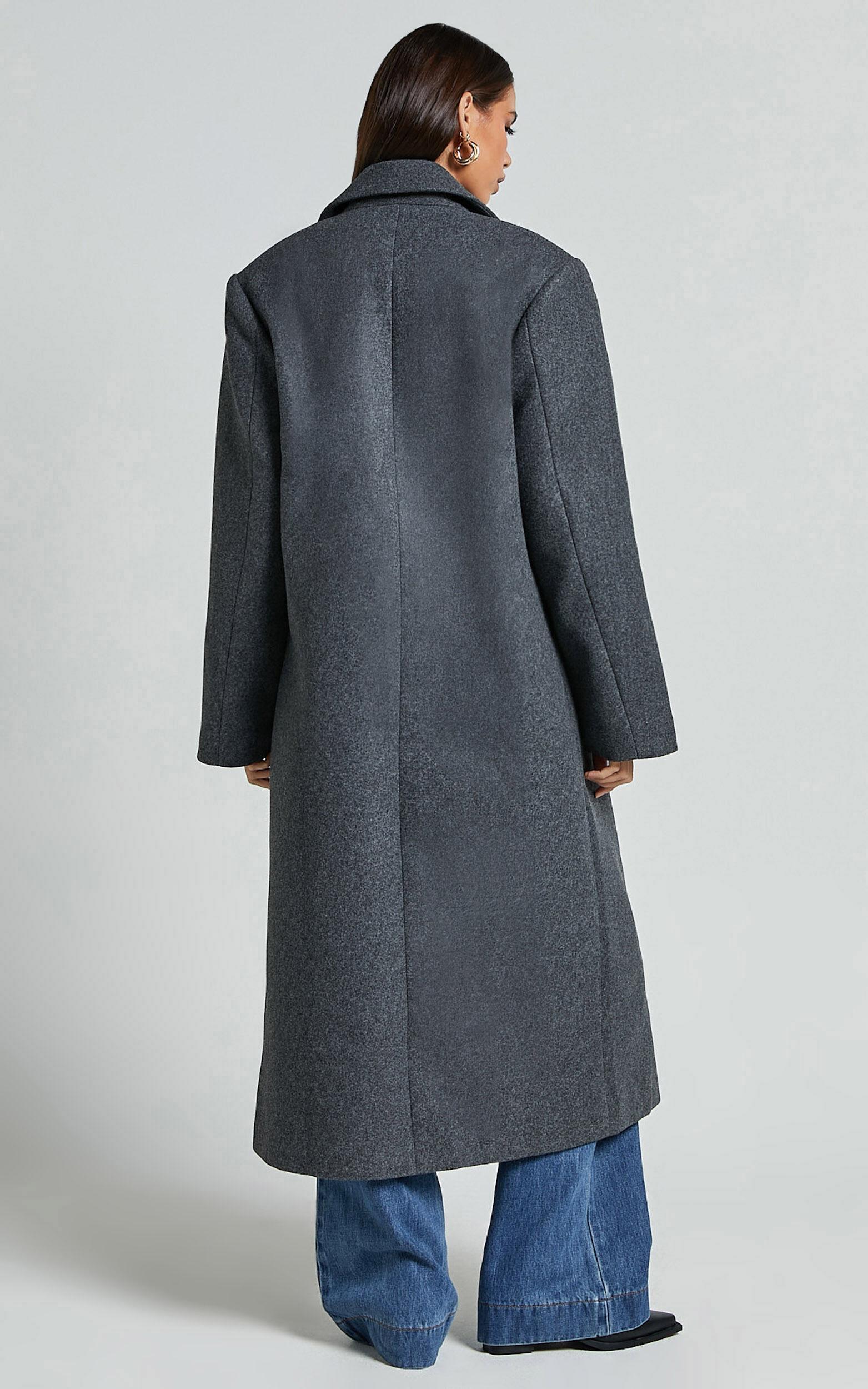 Lioness - Olsen Coat in Grey Marle Product Image