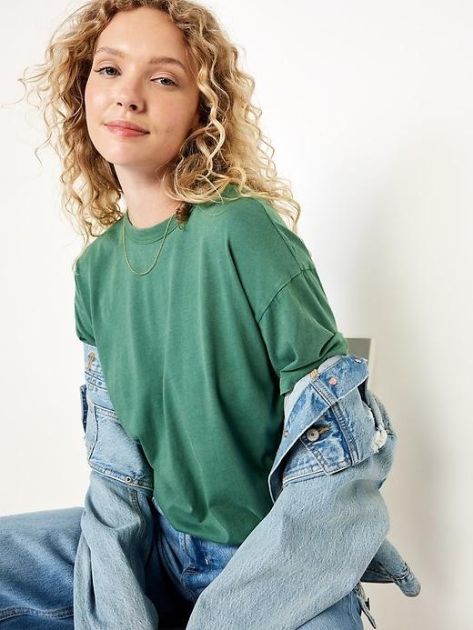 Oversized EveryWear Tunic T-Shirt Product Image