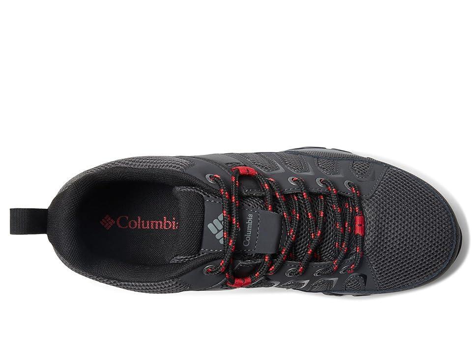 Columbia Granite Trail Waterproof (Shark/Mountain Red) Men's Shoes Product Image