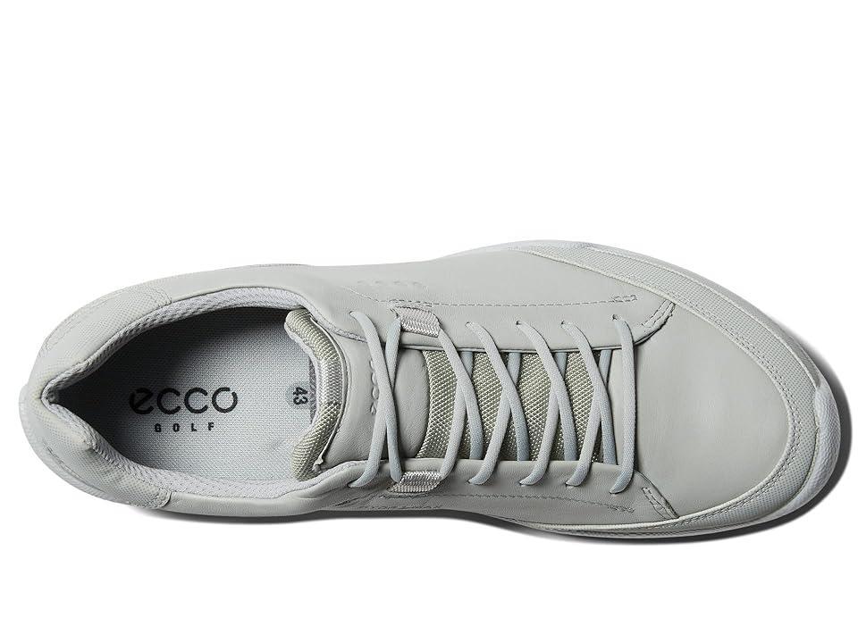 ECCO Golf Biom Hybrid Golf Shoes (Concrete/Concrete Cow Leather/Synthetic) Men's Shoes Product Image
