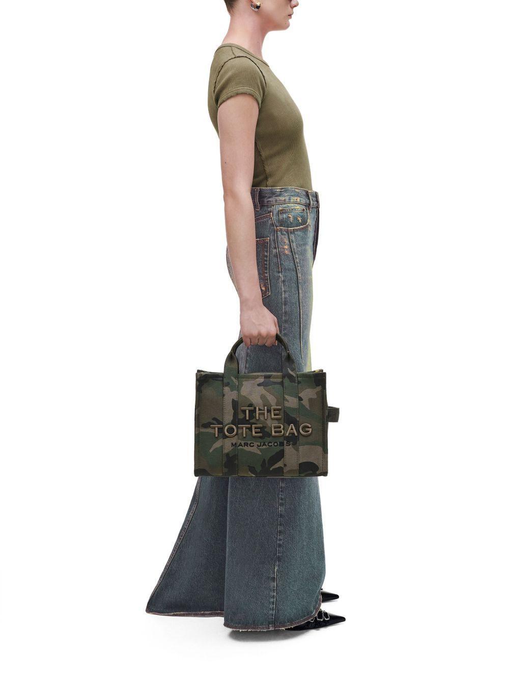 The Medium Camo Jacquard Tote bag Product Image