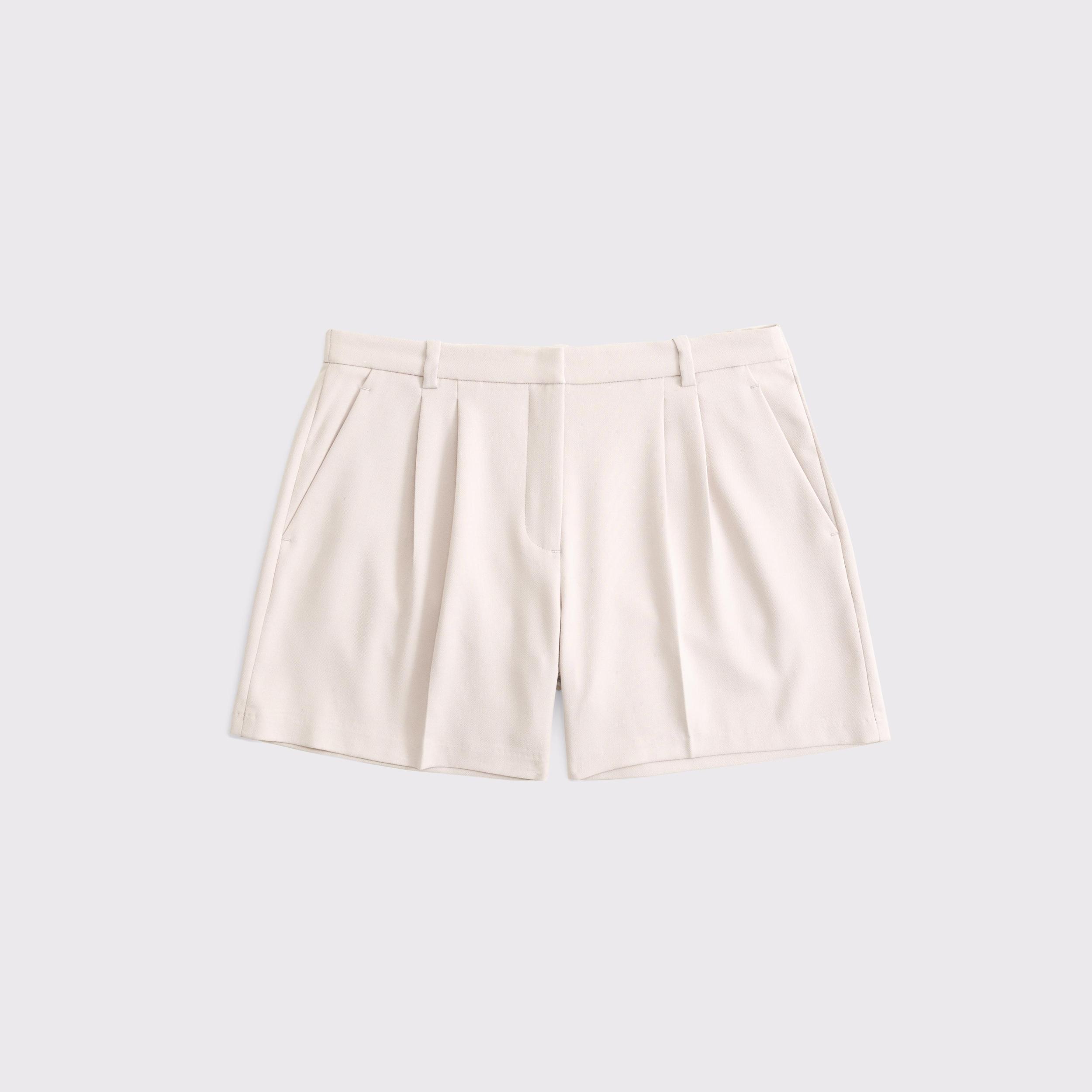 Curve Love A&F Sloane Low Rise Tailored Short Product Image