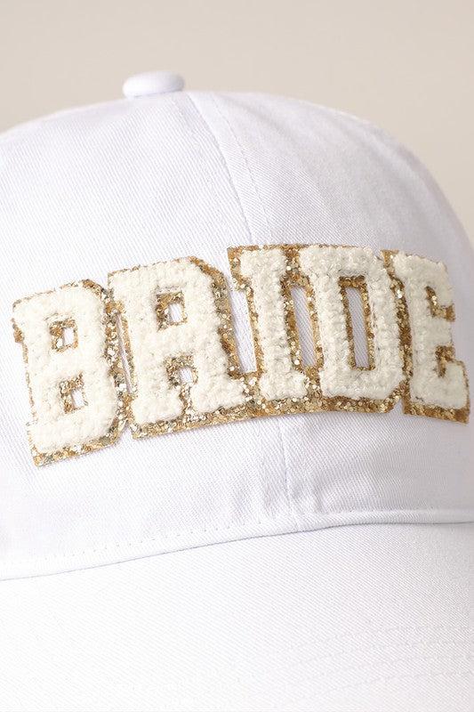 BRIDE Chenille Letter Patch Baseball Cap Product Image