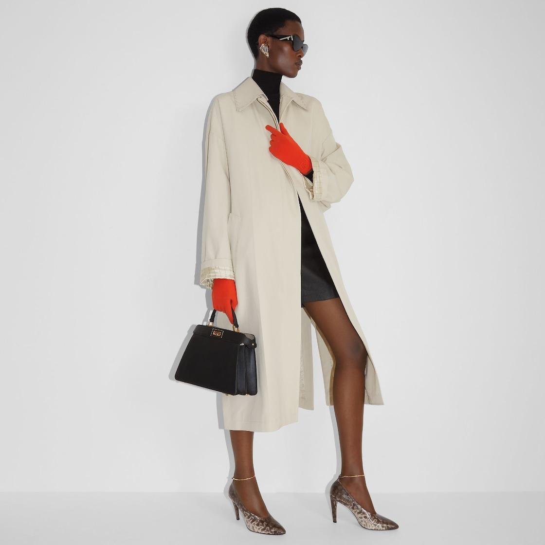 Peekaboo ISeeU SmallBlack, calf leather bag Product Image