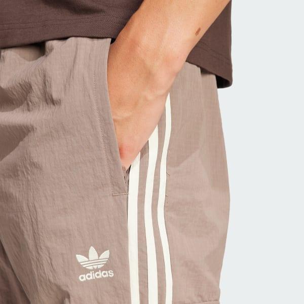adidas Adicolor Classics 3-Stripes Cargo Pants Trace Brown XL Mens Product Image