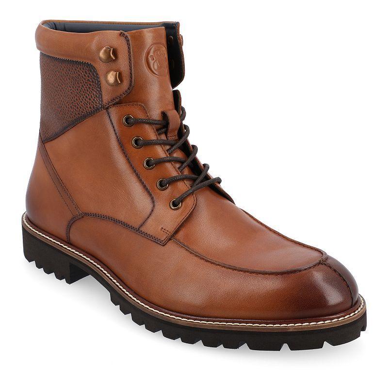 Thomas & Vine Shaffer Mens Tru Comfort Foam Moc Toe Ankle Boots Product Image