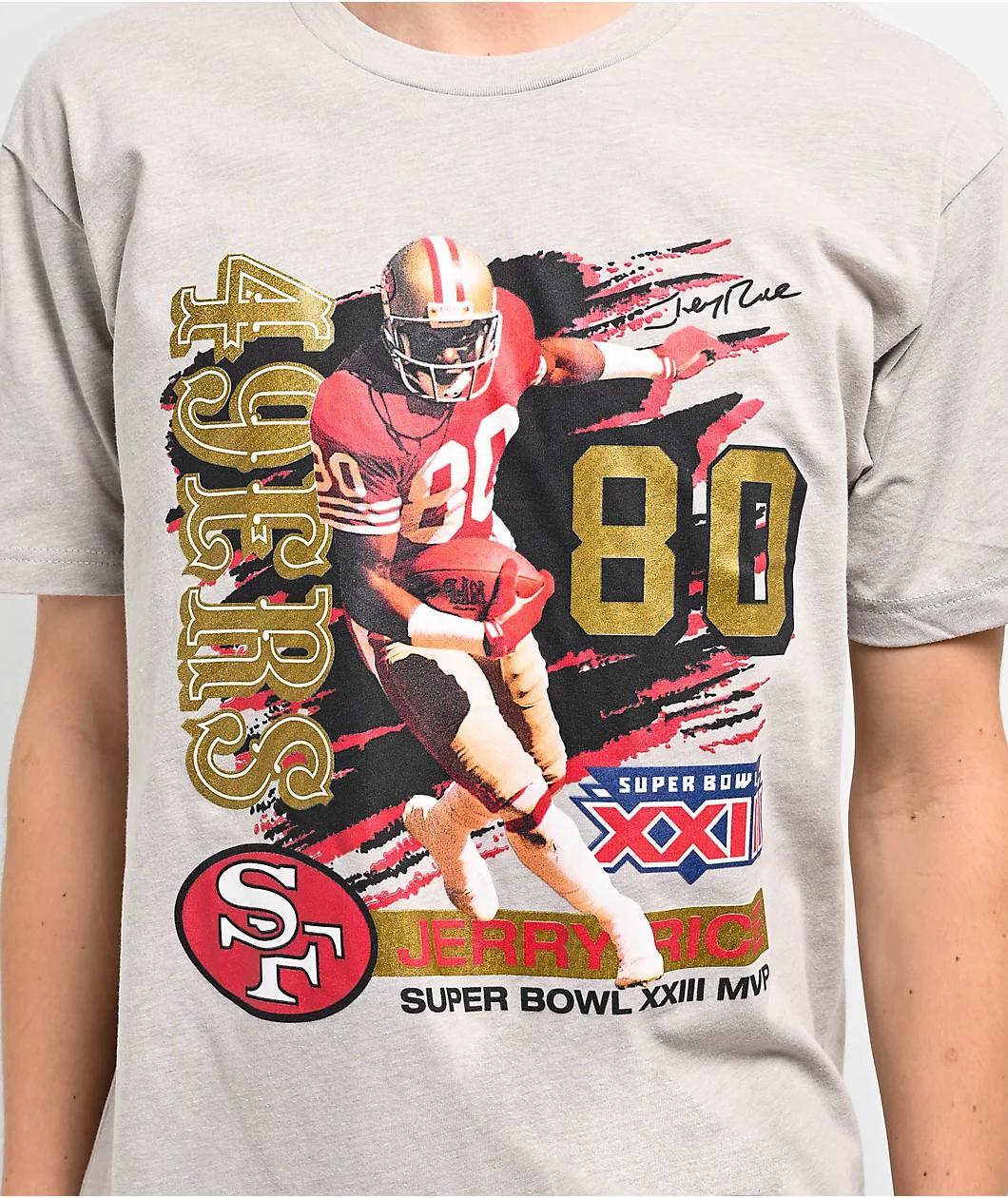 Mitchell & Ness San Francisco 49ers Jerry Rice White T-Shirt Product Image