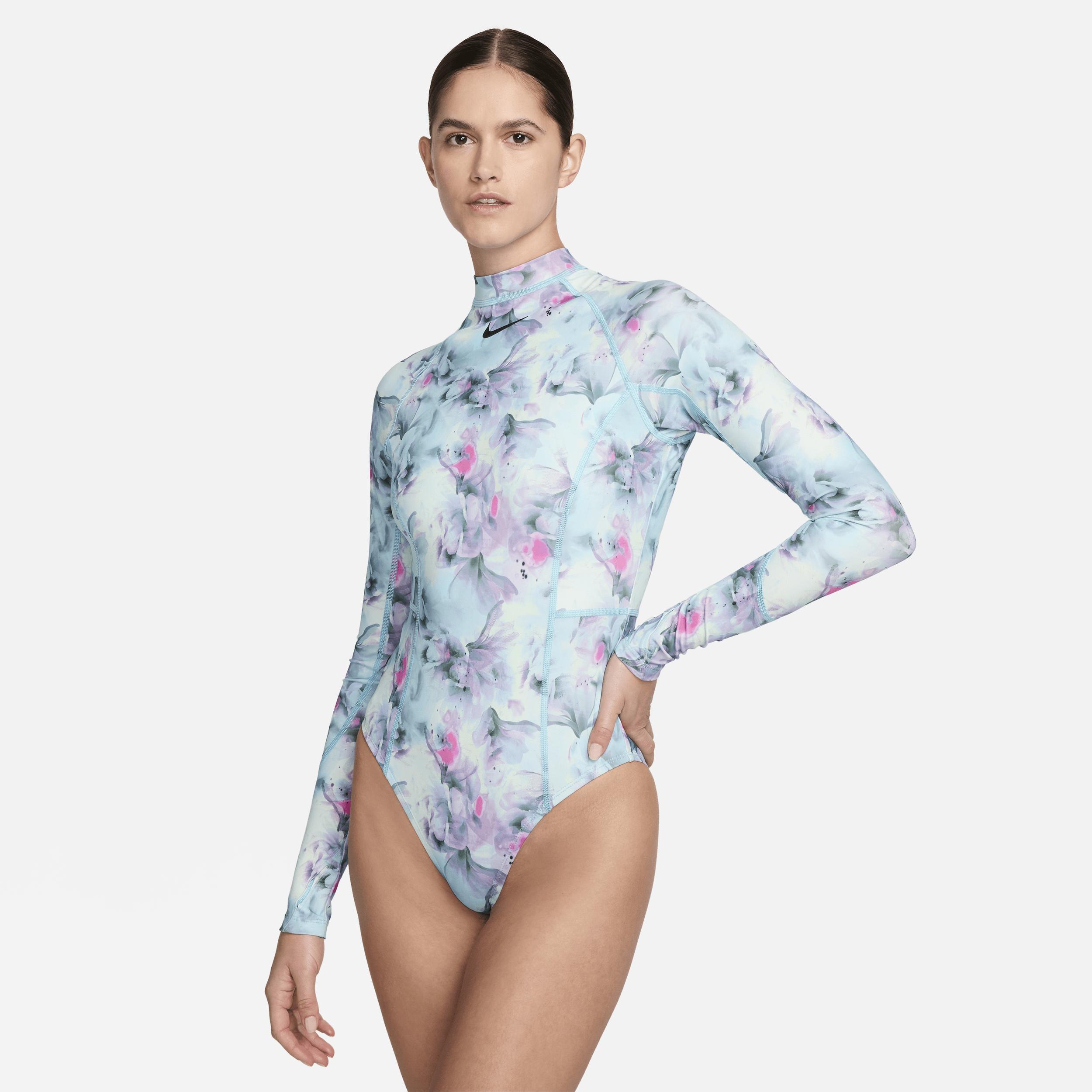 Nike Swim Hydralock Fusion Women's Long-Sleeve One-Piece Swimsuit Product Image