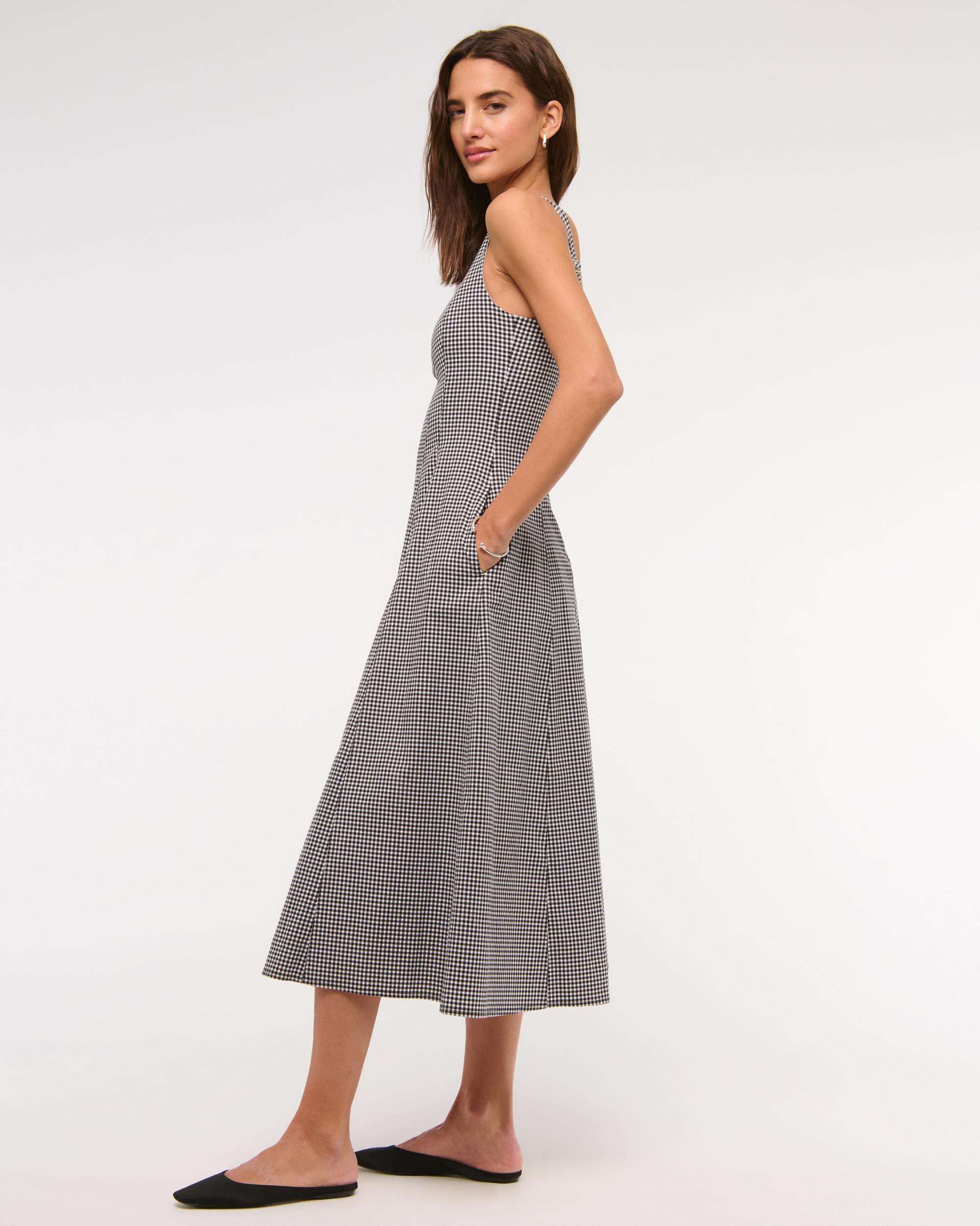 The A&F Mila Midi Dress Product Image