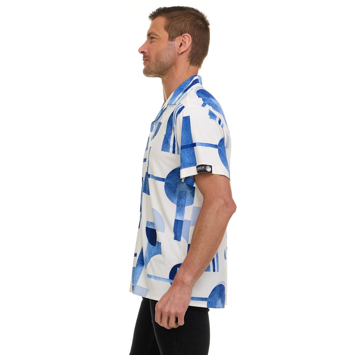 Canada Weather Gear Men’s Printed Camp Collar Shirt Product Image