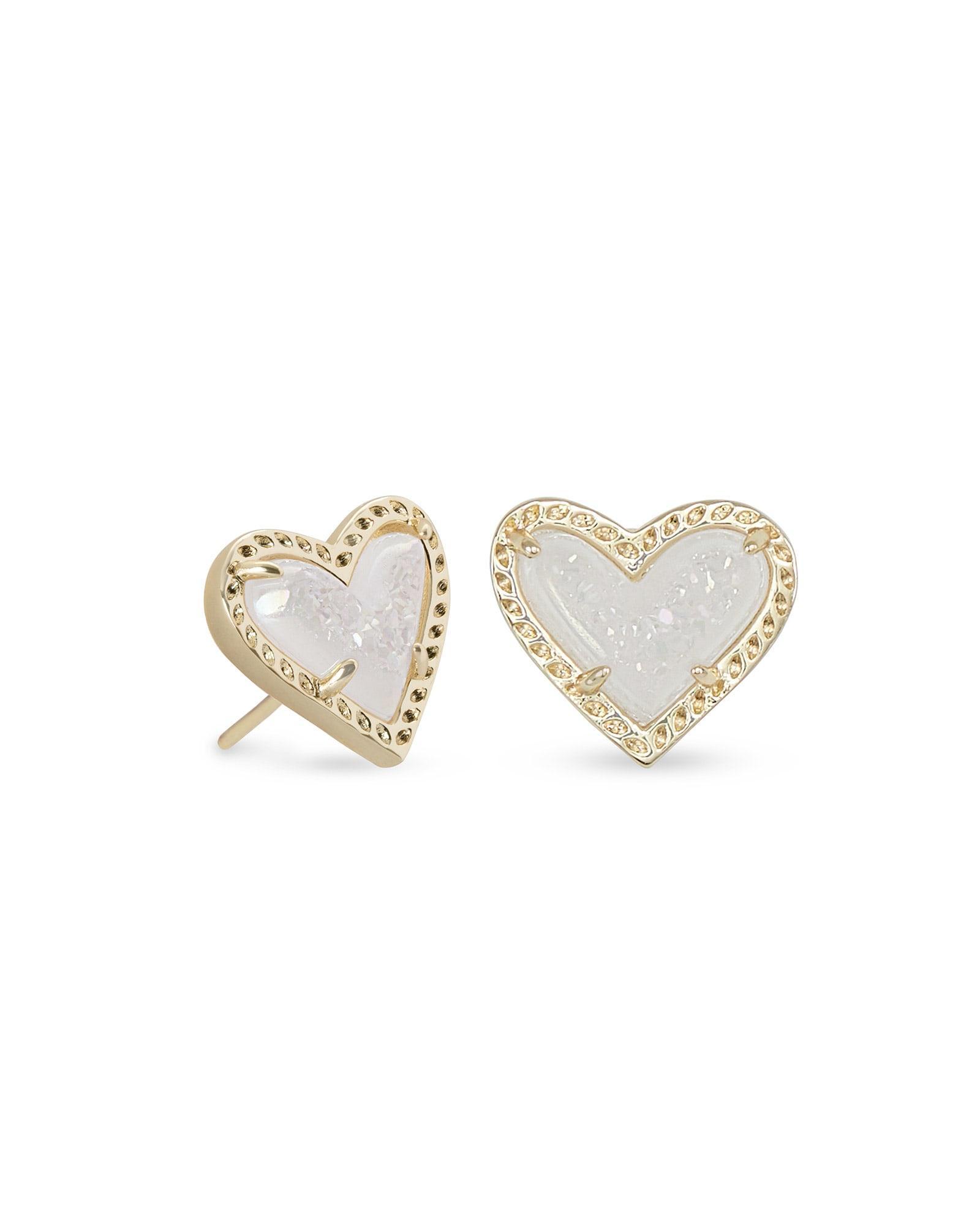 Kendra Scott Ari Heart Stud Earrings Product Image