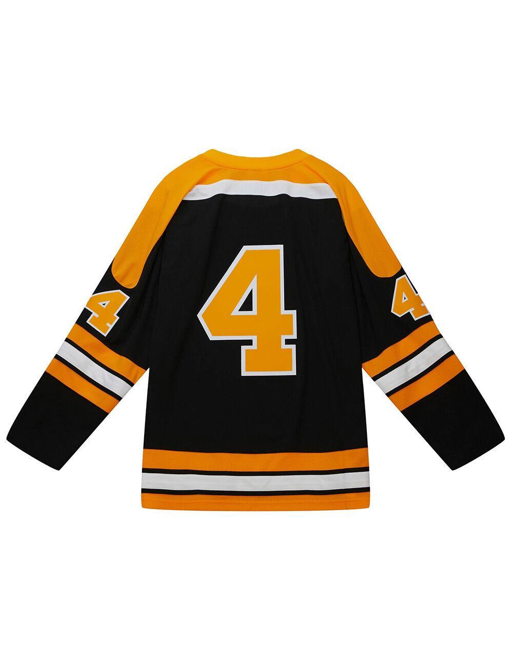 MITCHELL & NESS Blue Line Bobby Orr Boston Bruins 1971 Mens Hockey Jersey - BLACK Product Image