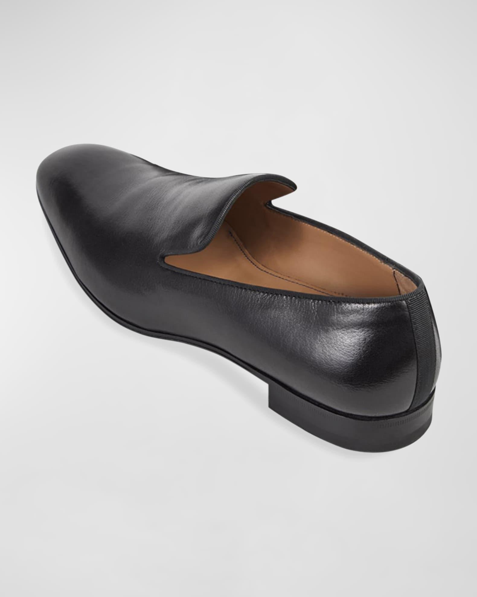 Men's Simon Suede Crisscross Penny Loafers Product Image