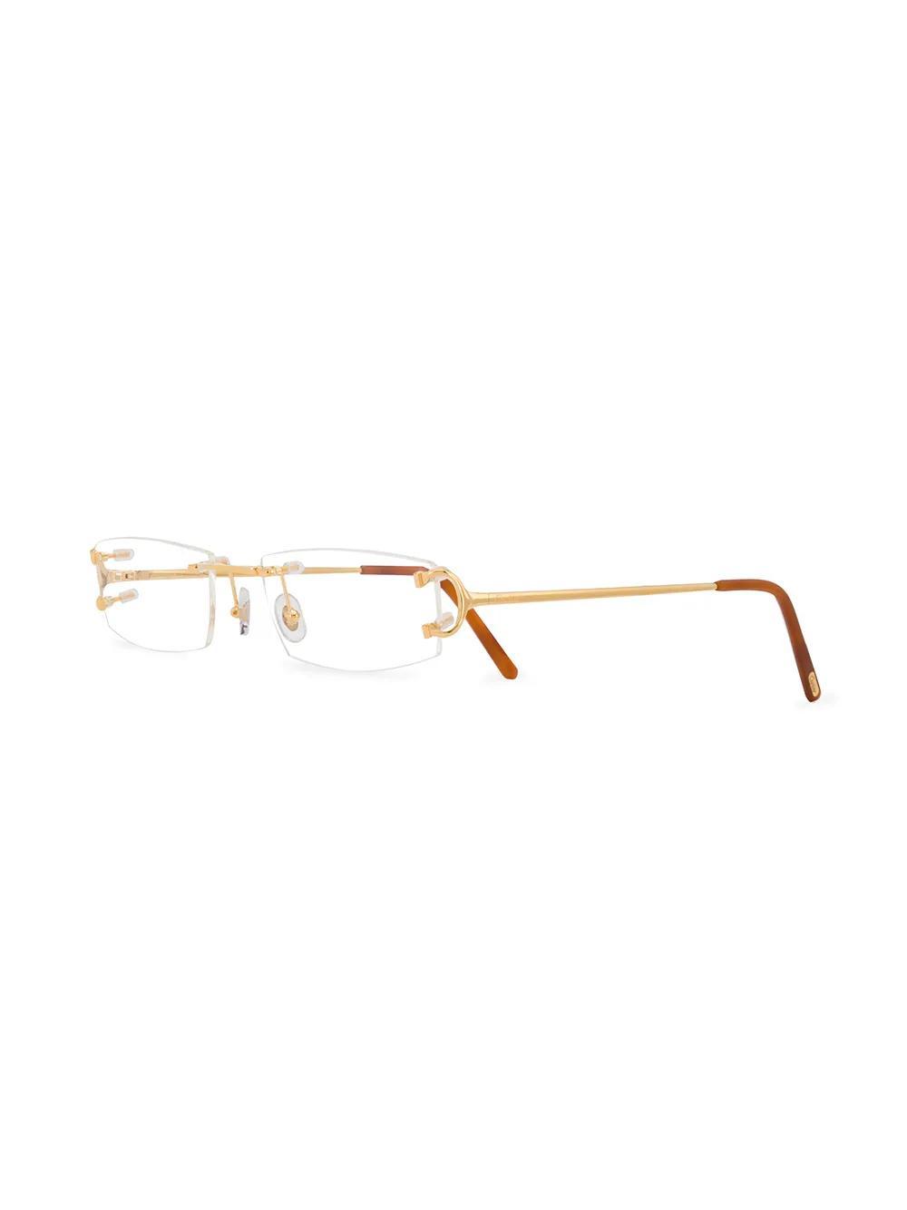 rectangular frame glasses Product Image