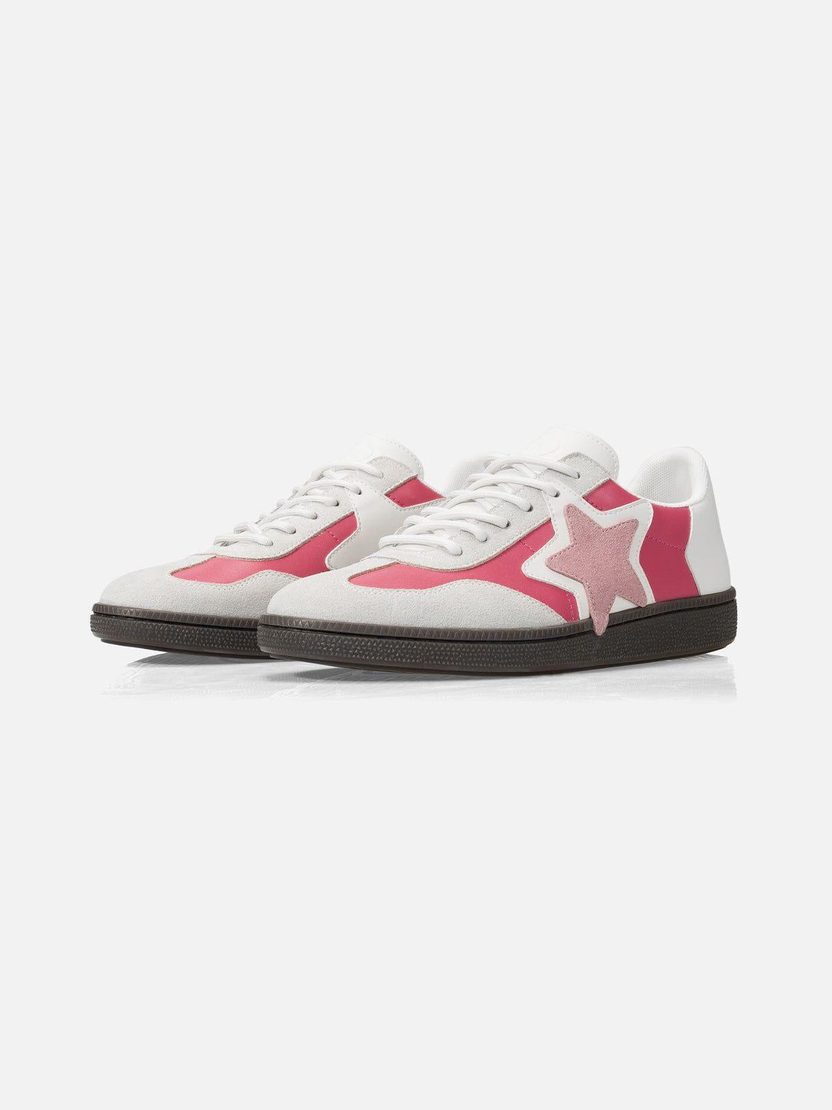 Triple Star Embroidery Star Gum Sole Skate Shoes Product Image