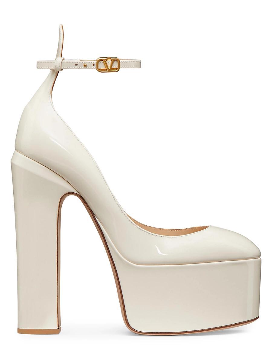 Womens Tan-Go Platform Pumps in Patent Leather Product Image