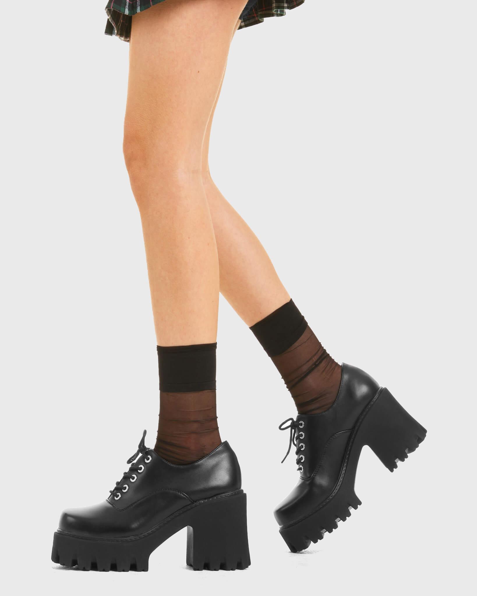 Temptation Chunky Platform Shoes Product Image