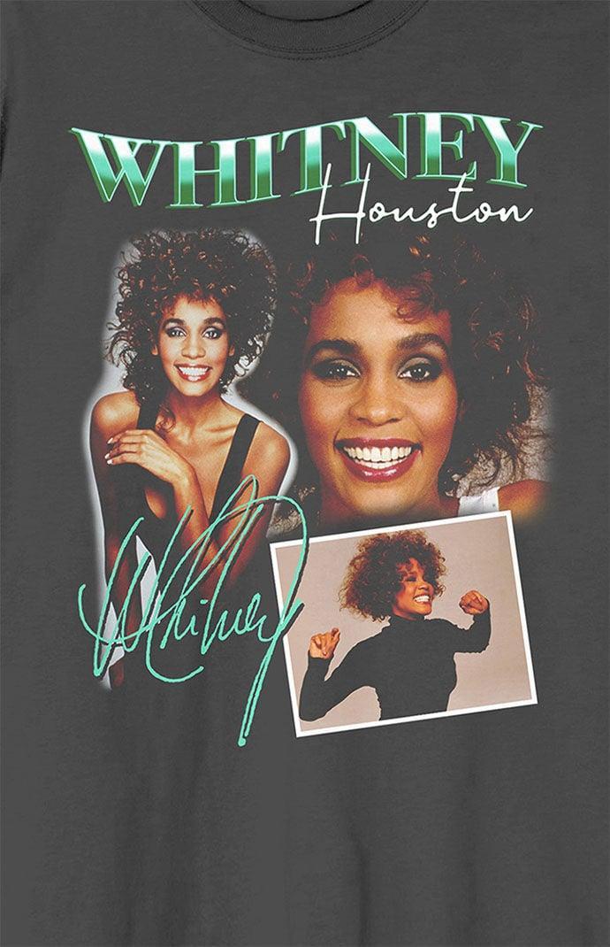 Women's Whitney Houston Portrait T-Shirt Product Image