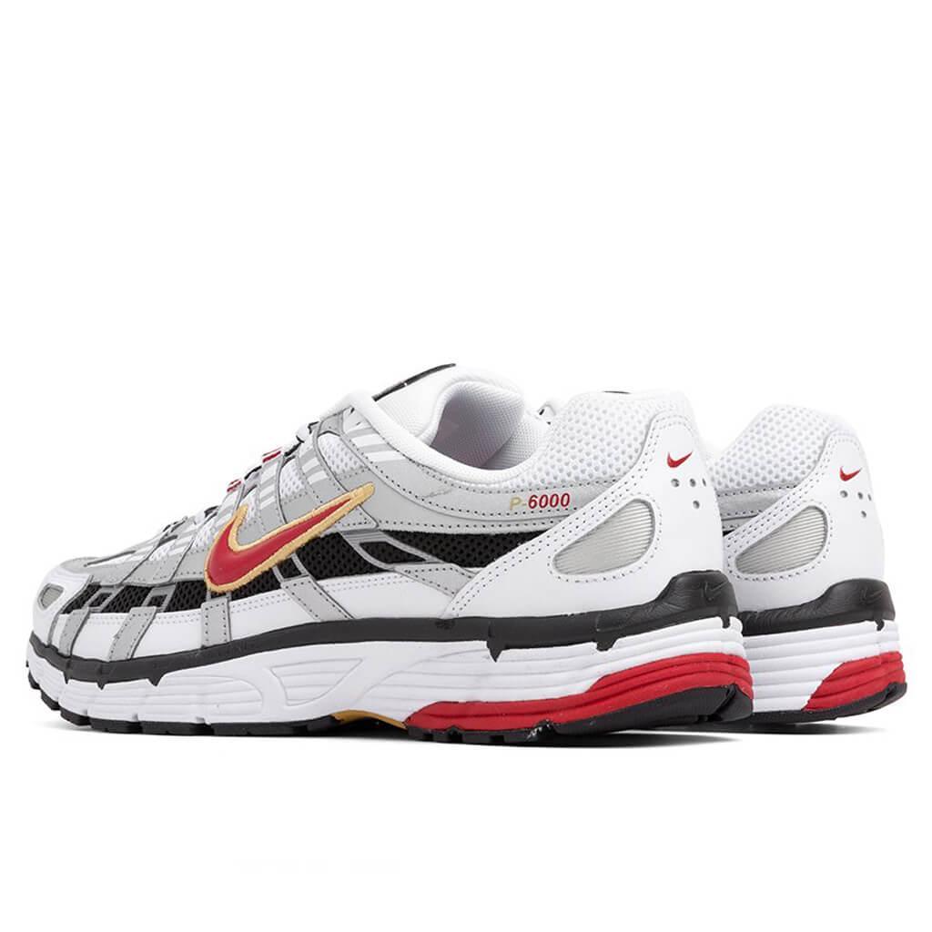 Women's P-6000 - White/Varsity Red/ Metallic Platinum Female Product Image