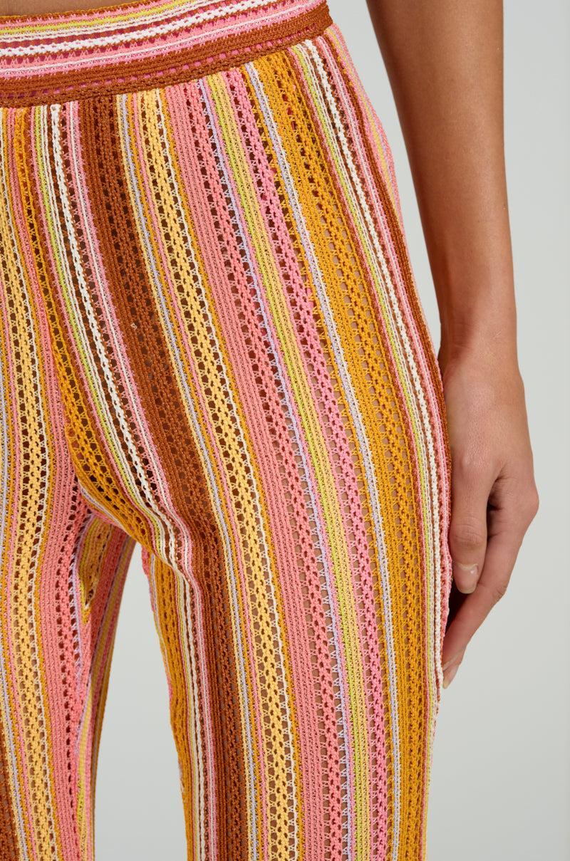 PALOMA KNIT FLARE PANTS Product Image