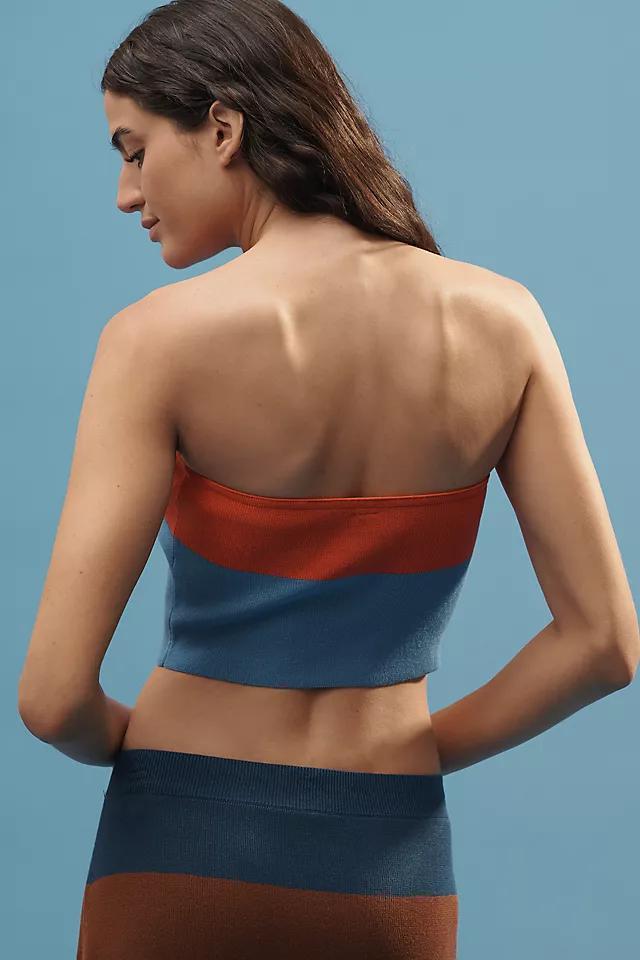 Maeve Knit Cropped Tube Top Product Image