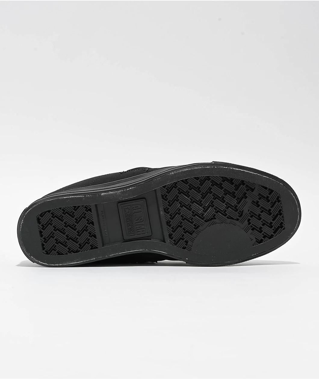 Converse Chuck Taylor One Star Puffed Black Skate Shoes Product Image
