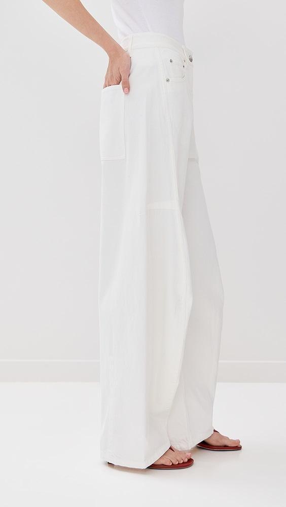 Tibi Spring Denim Sid Jeans | Shopbop Product Image