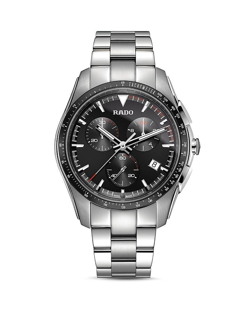 RADO Mens Hyperchrome Chronograph Blue Dial Bracelet Watch Product Image