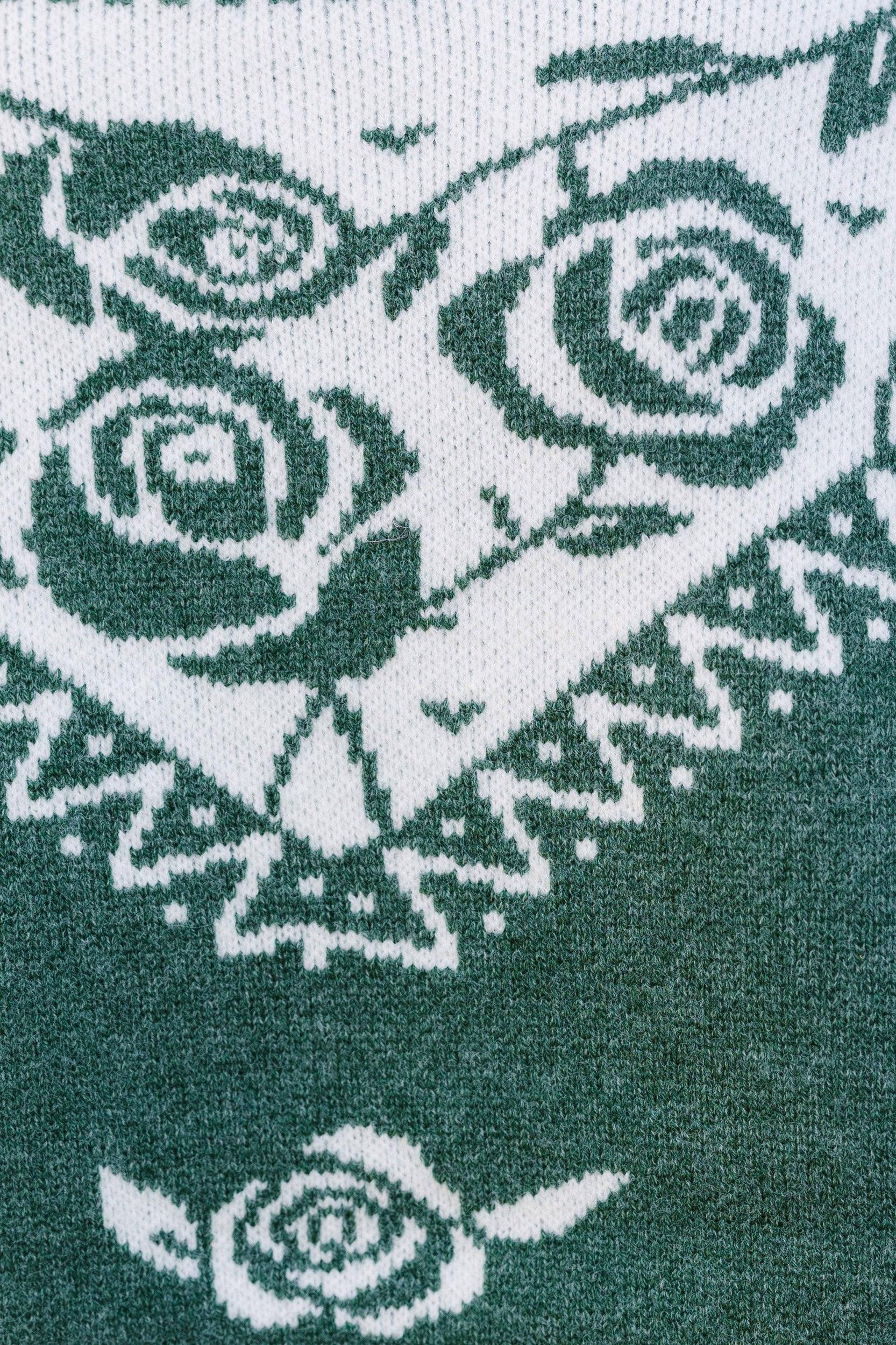 All Up To You Emerald Green Sweater Female Product Image