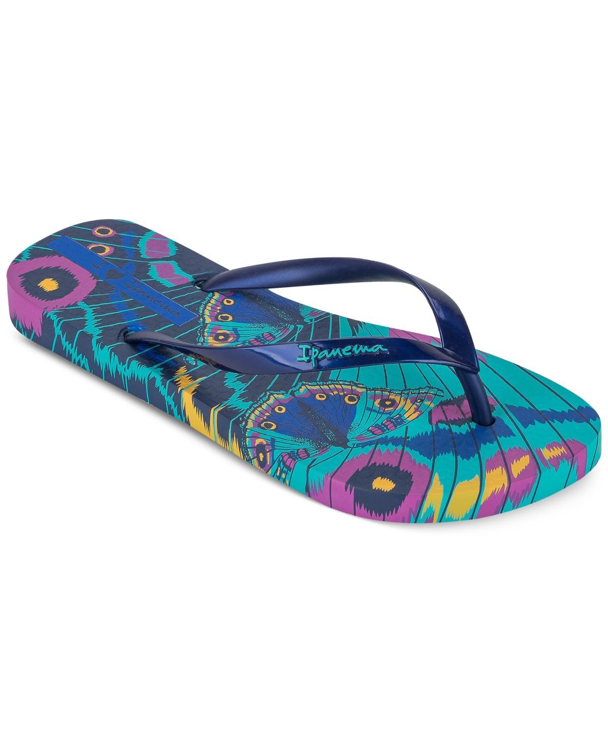 Ipanema Womens Animale Print Iii Flip-Flop Sandals - Brown Product Image
