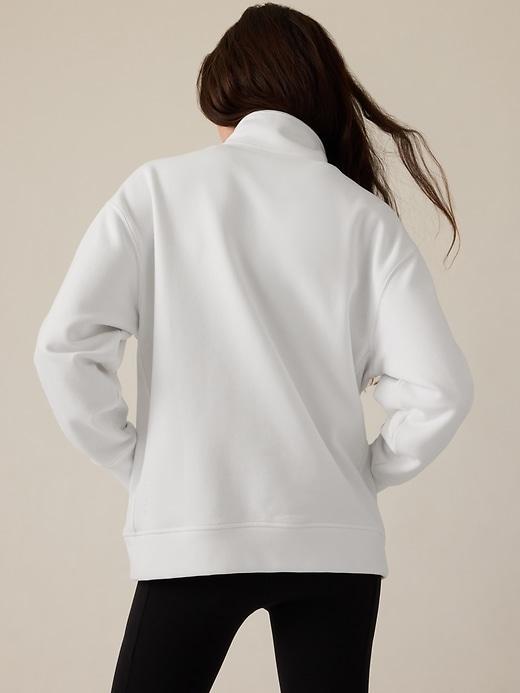 Power of She Forever Fleece 1/4 Zip Sweatshirt Product Image
