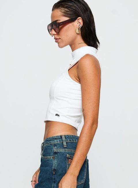 USC Belle Tank Top White Product Image
