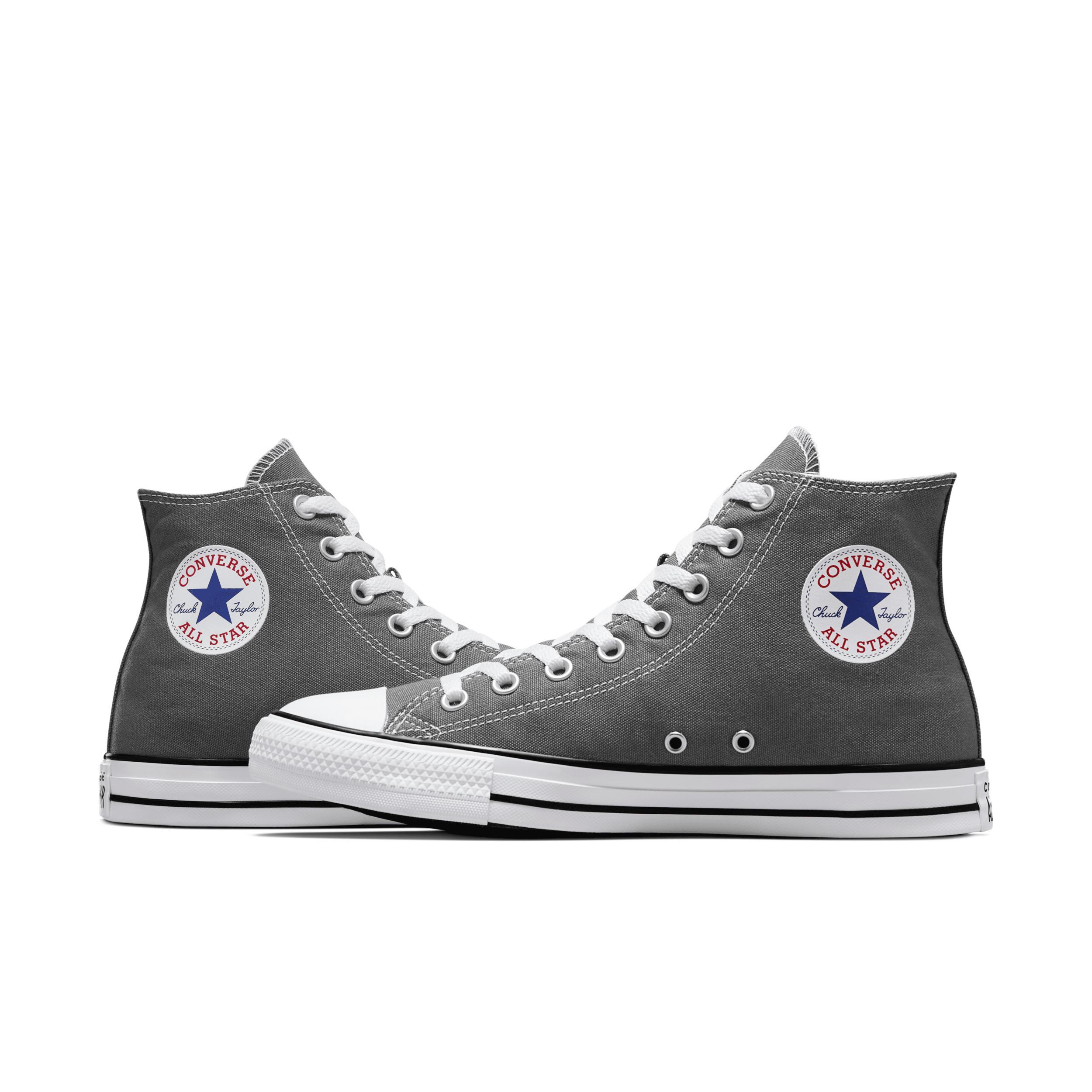 Adult Converse All Star Chuck Taylor High-Top Sneakers, Womens Grey Product Image