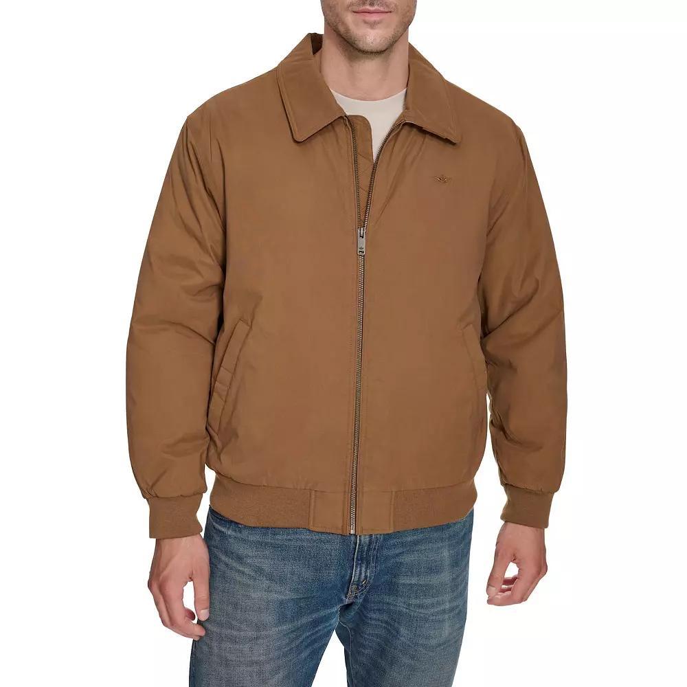 Big & Tall Dockers® Microtwill Bomber Jacket, Men's, Size: 4XB, Green Product Image