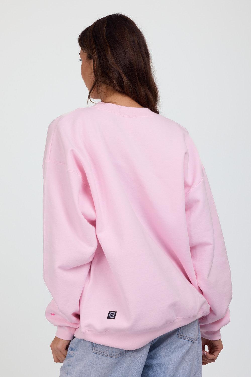 Roxanne Oversized Fleece Crewneck Product Image