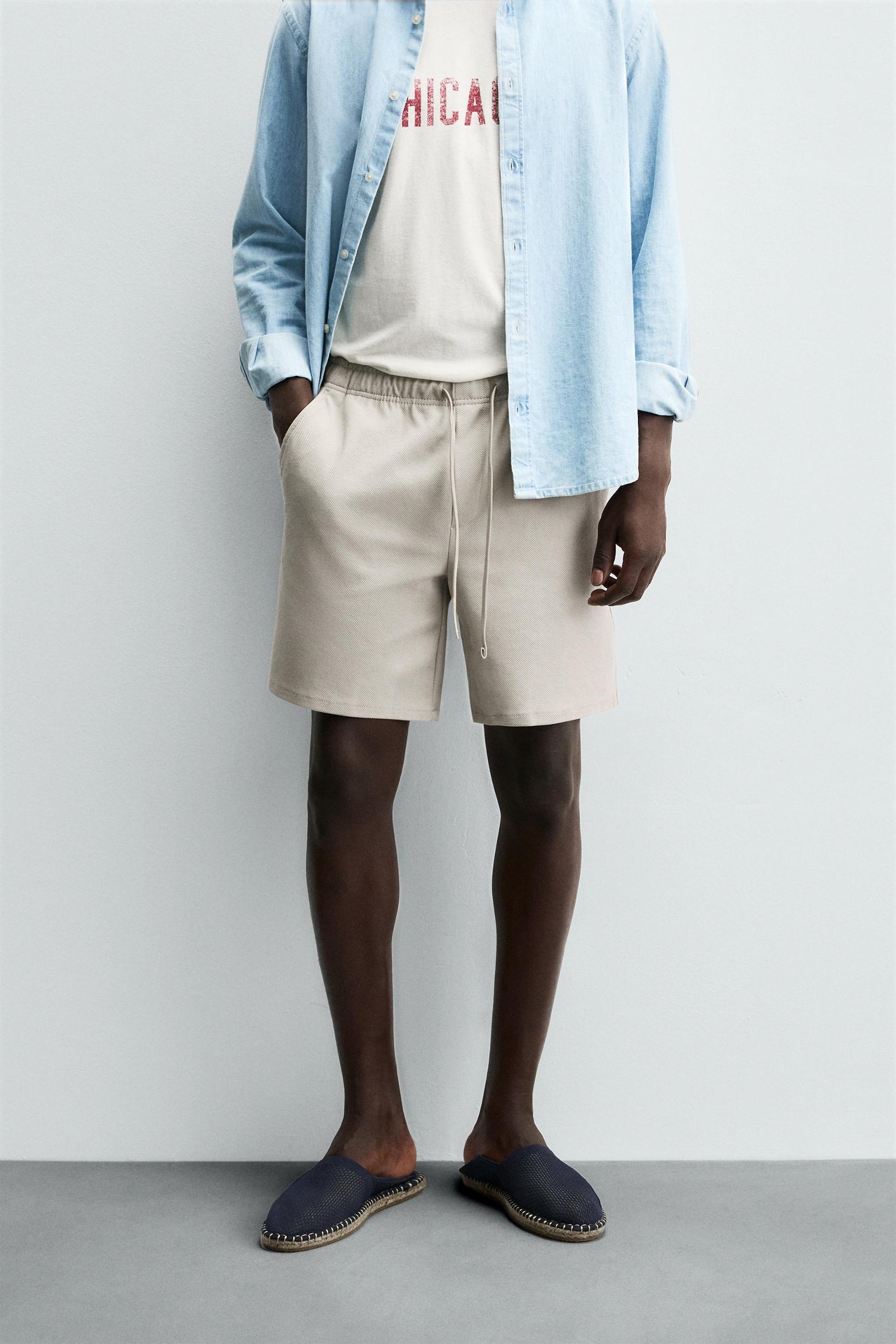 TEXTURED COMFORT SHORTS Product Image