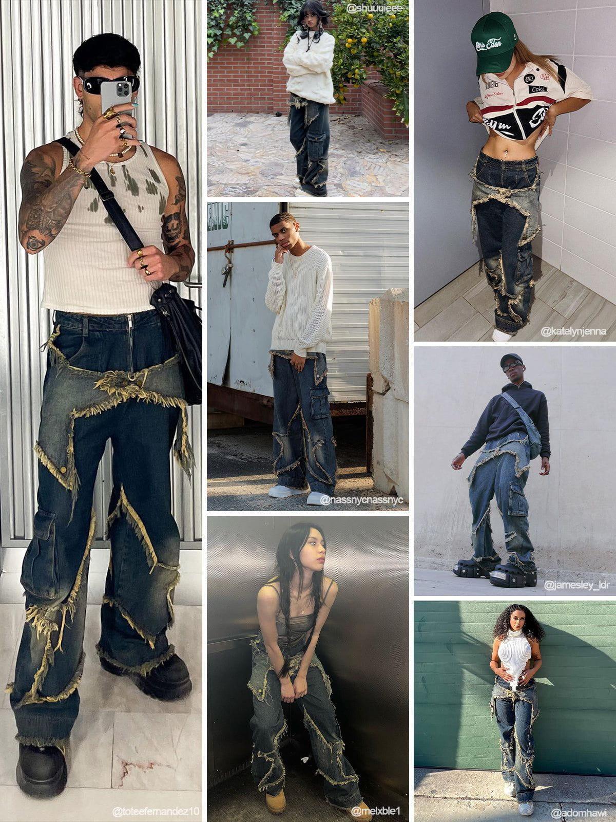 Aelfric Eden Star Super Baggy Jeans Product Image