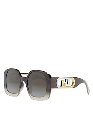 Womens OLock 54MM Square Sunglasses Product Image