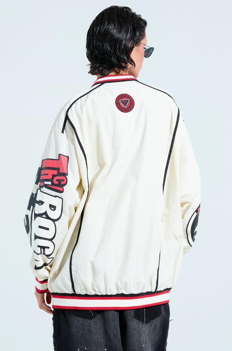 NO BIGGIE OVERSIZED NYLON SWEATSHIRT Product Image