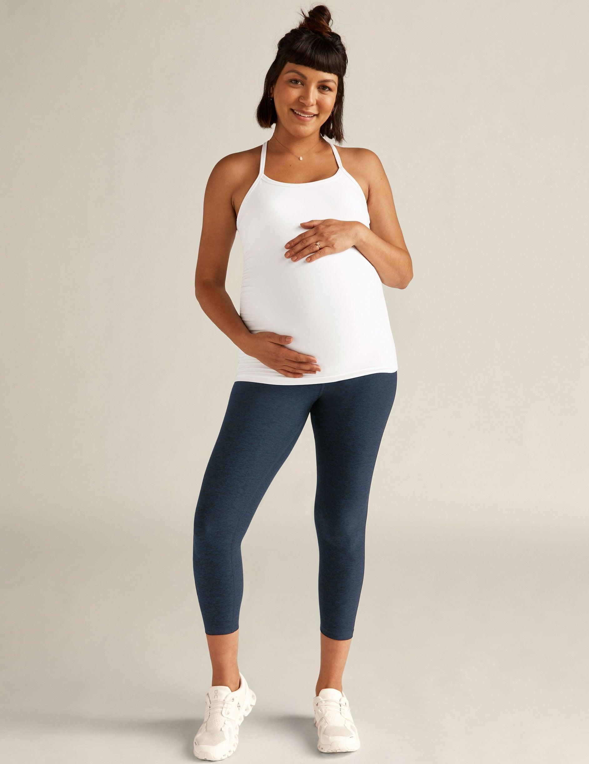 Spacedye Love The Bump Capri Maternity Legging Product Image