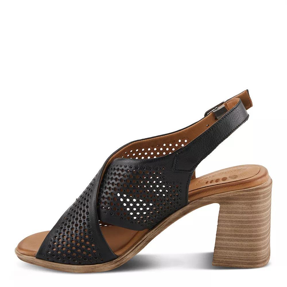Spring Step Luanca Women's Slingback Sandals, Size: 37, Black Product Image