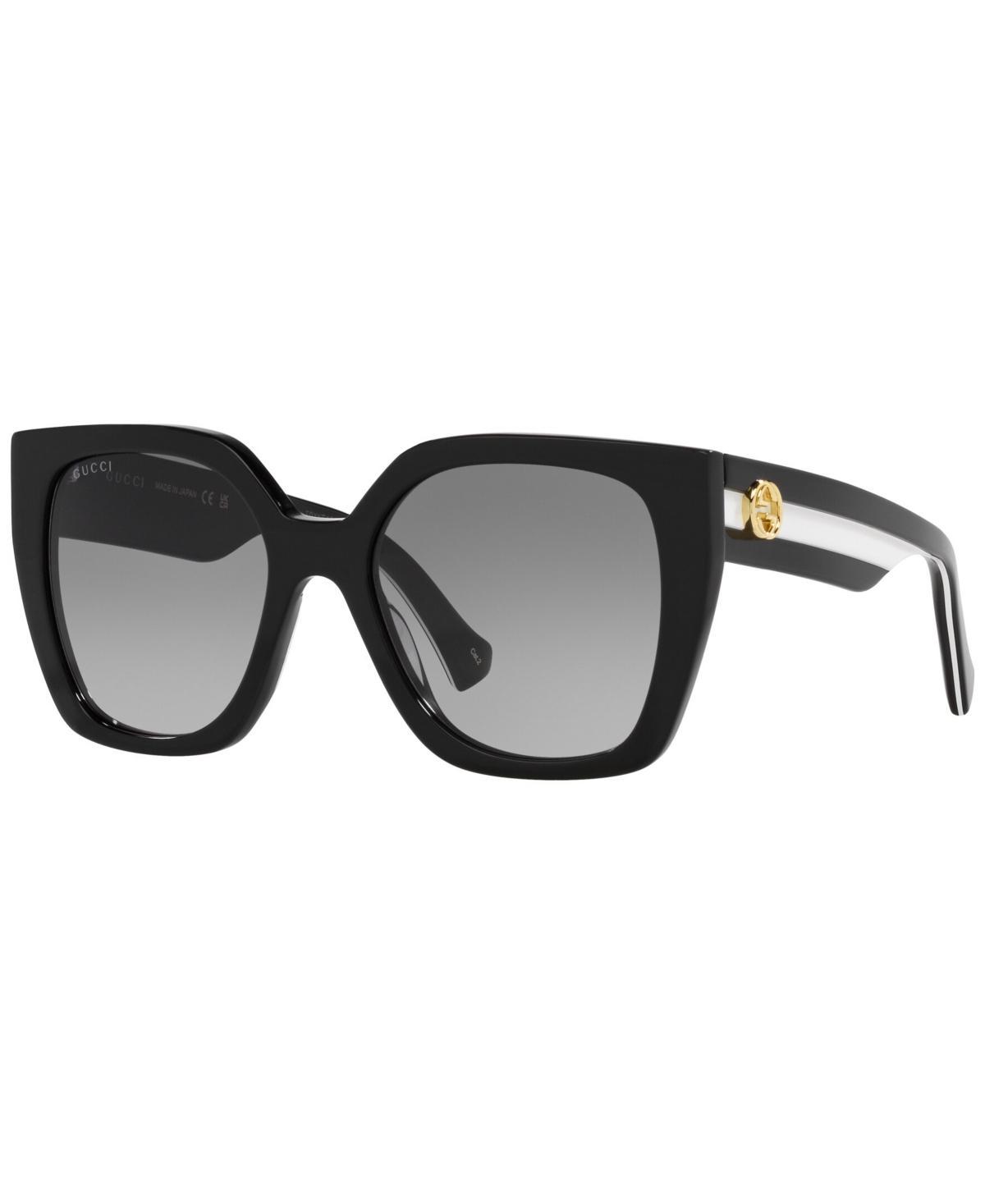 Color-Block GG Injection Plastic Cat-Eye Sunglasses Product Image