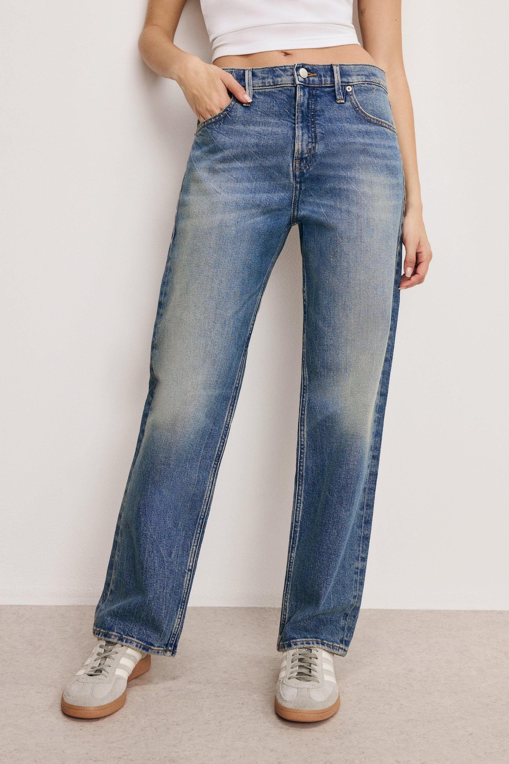 GOOD STANDARD STRAIGHT JEANS | INDIGO868 Product Image